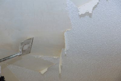 Popcorn Ceiling Smoothing